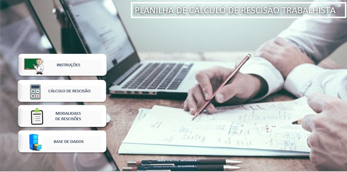 Planilha Para Calculo De Rescis O De Contrato De Trabalho Hot