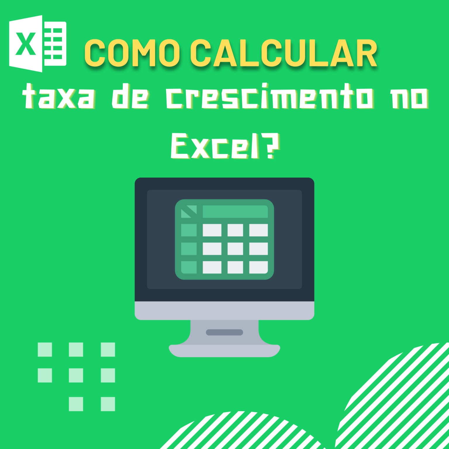 Como Calcular Taxa De Crescimento No Excel Smart Planilhas