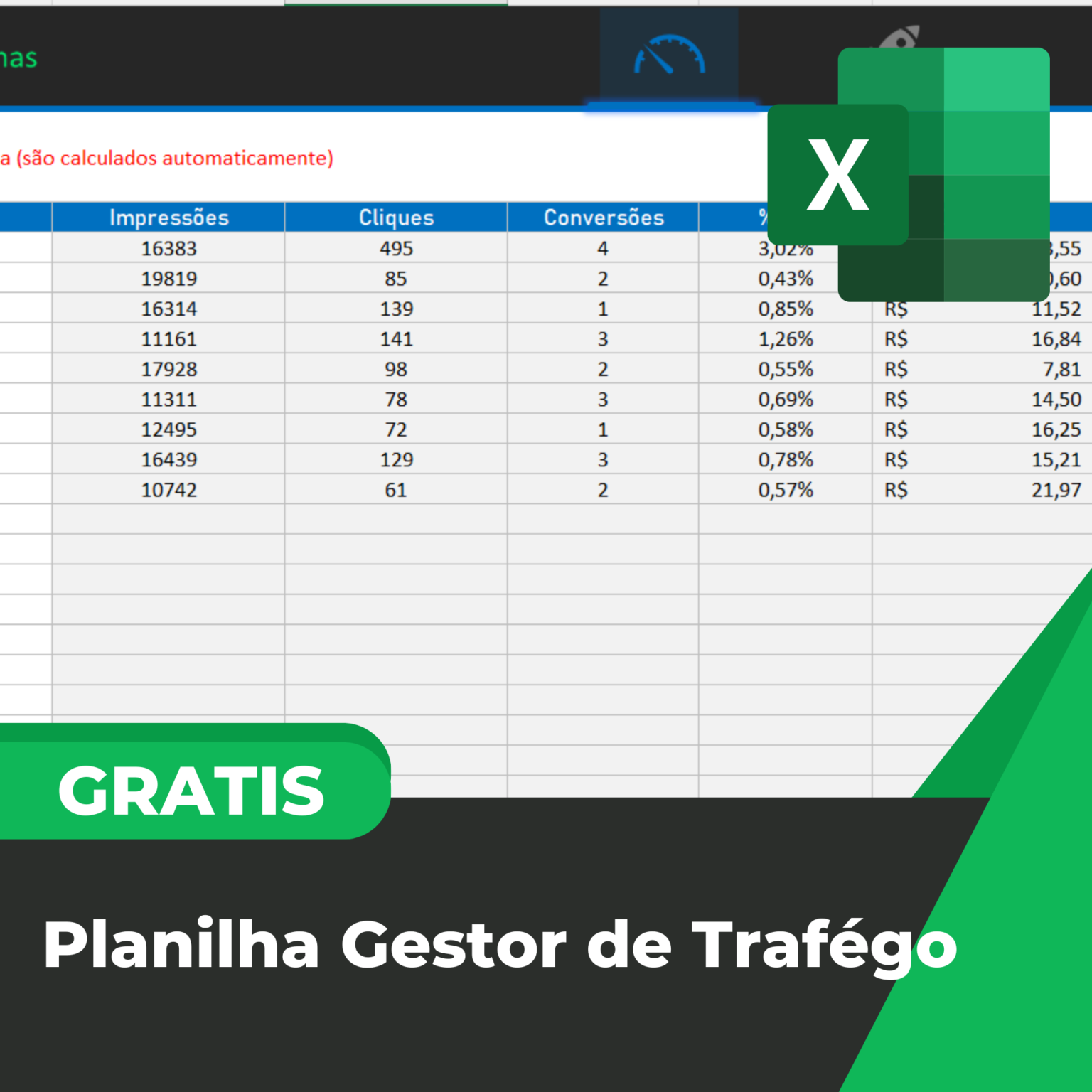 Planilha gestor de trafégo Smart Planilhas