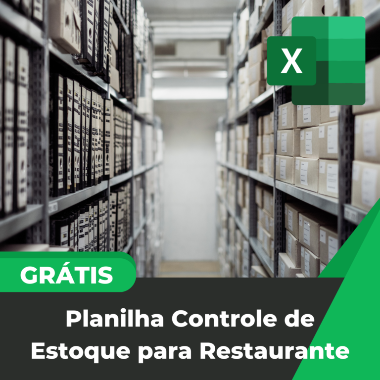 Controle De Estoque Para Restaurante Em Excel Gr Tis Smart Planilhas