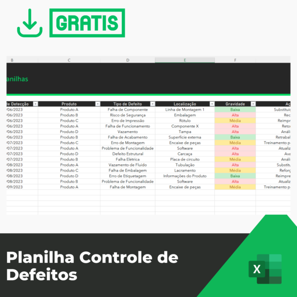 Planilha Controle De Defeitos Gr Tis Smart Planilhas 88660 The Best Porn Website 5752