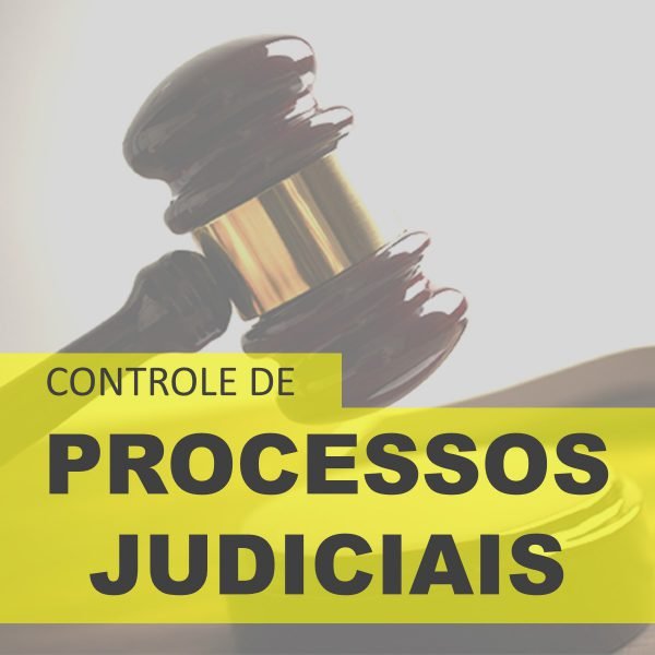 planilha controle de processos judiciais