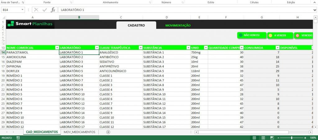 Planilha De Controle De Validade Gr Tis Smart Planilhas Hot Sex Picture