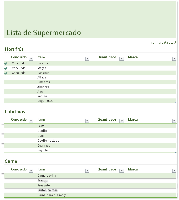 Planilha De Lista De Supermercado Em Excel Smart Planilhas 6423