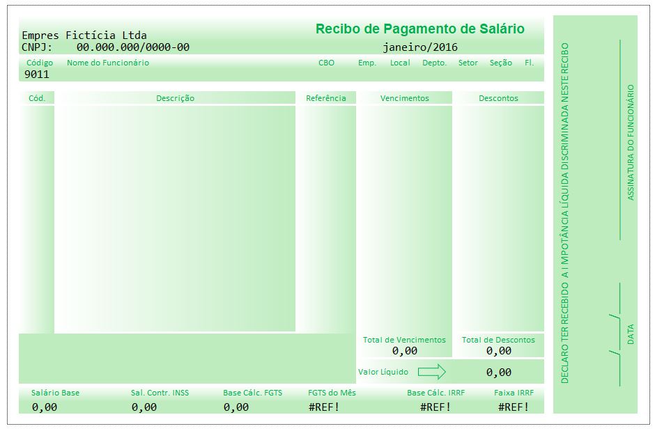 Holerite em Excel para download - Smart Planilhas