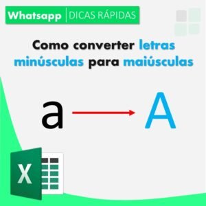 como-converter-para-maiuscula-em-excel