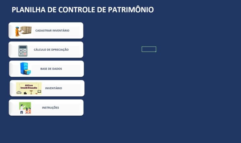 Planilha De Controle Patrimonial Em Excel Smart Planilhas 2929