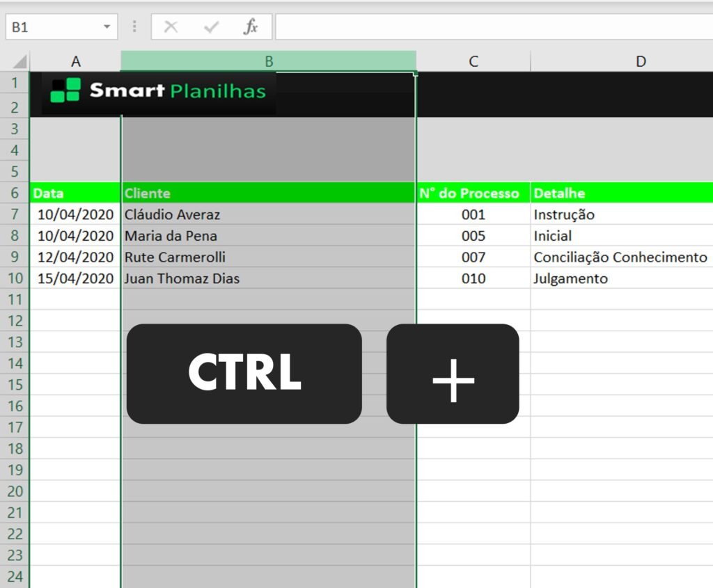 Como criar Chave primária banco de dados em Excel