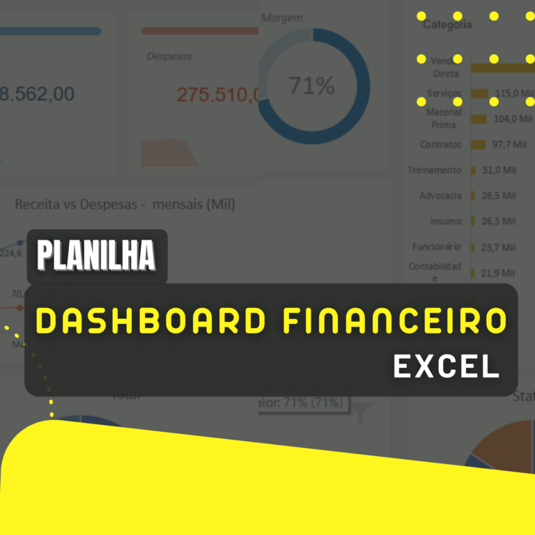Dashboard Financeiro Em Excel Smart Planilhas 3099
