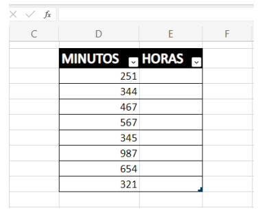 Conversão de Horas Excel - Converter Horas, Minutos, Segundos