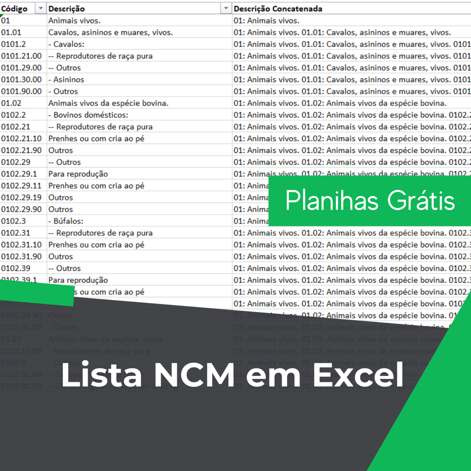 Planilha NCM em Excel Smart Planilhas Planilha NCM em Excel
