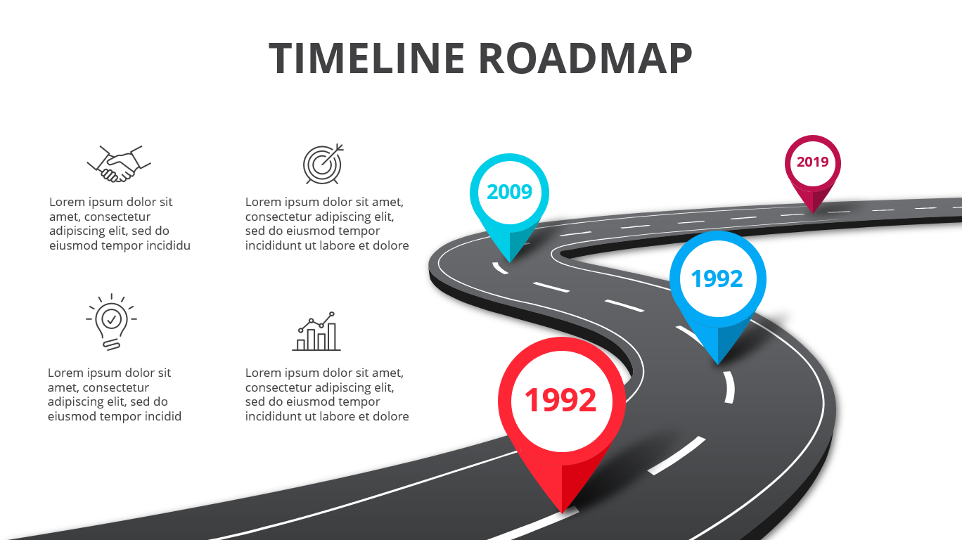 Roadmap Em Power Point Grátis - Smart Planilhas