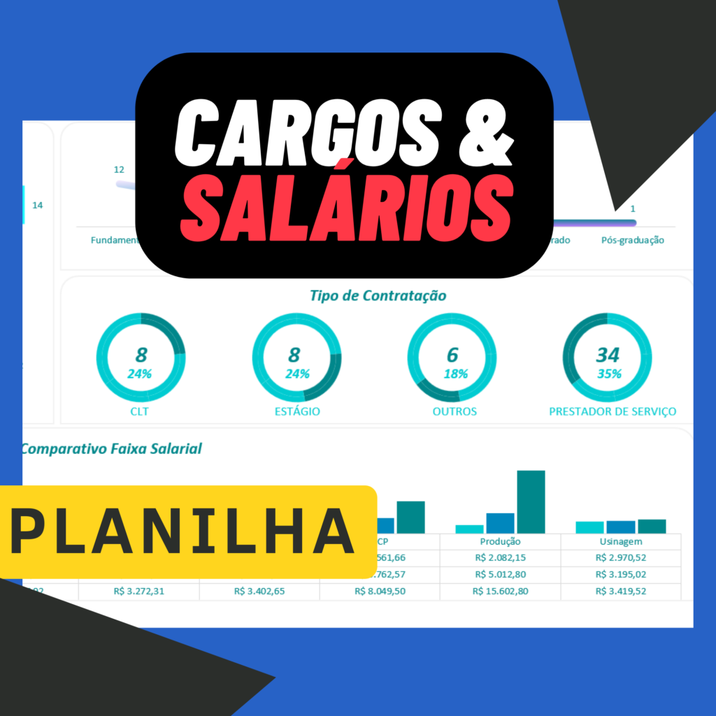 Planilha de Cargos e Salários em Excel - Smart Planilhas