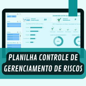 PLANILHA CONTROLE DE GERENCIAMENTO DE RISCOS
