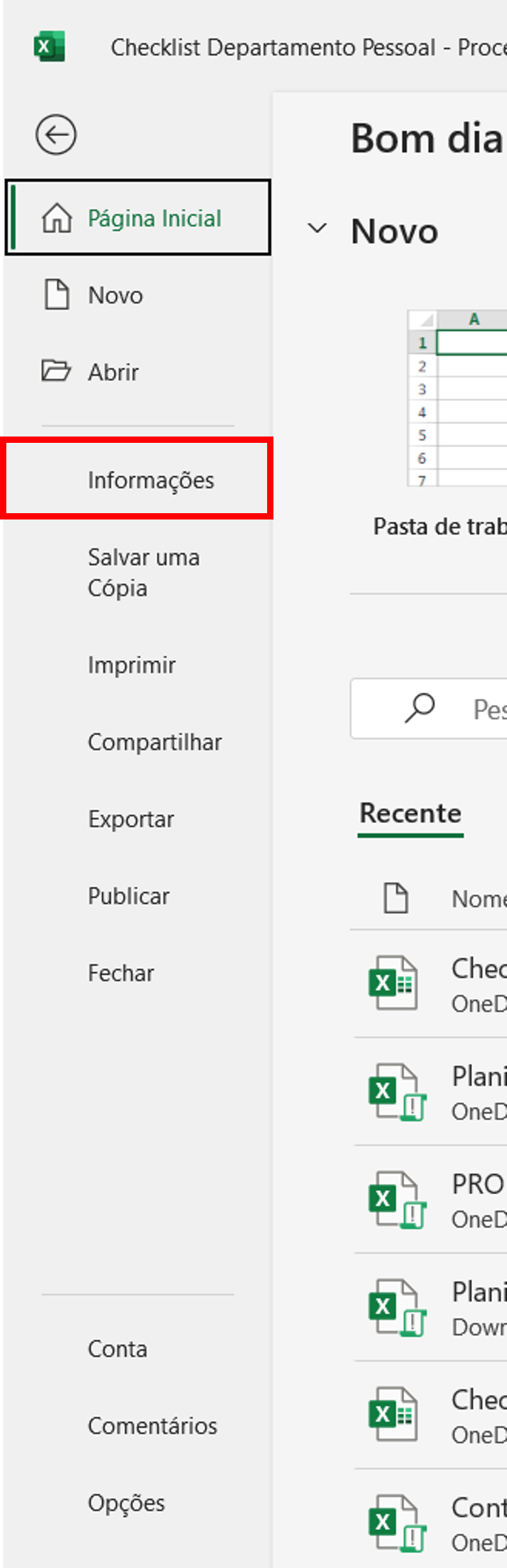 Como colocar senha no excel smart planilhas