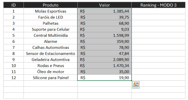 Como Fazer Ranking No Excel - Smart Planilhas