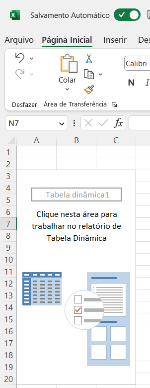 Como agrupar datas na tabela dinâmica