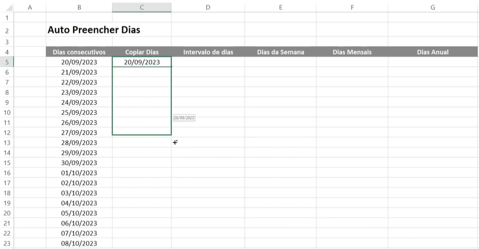 Preenchimento-de-datas-copiando-Excel