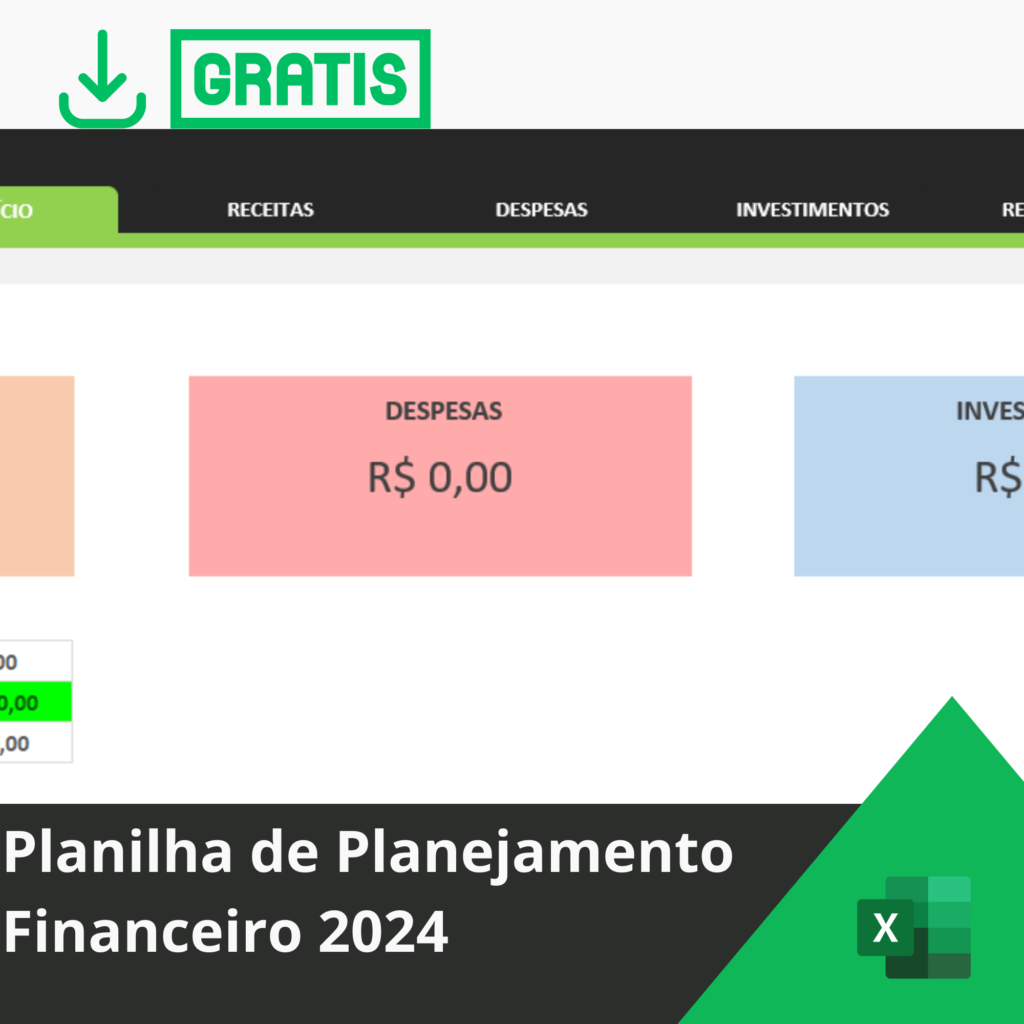 Planilha de Planejamento Financeiro 2024