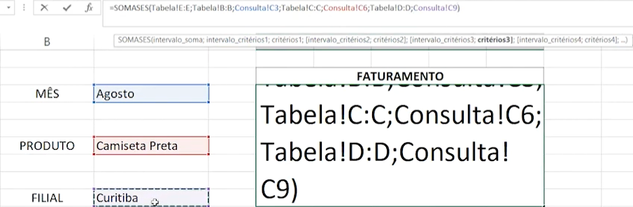 Como somar com condição no Excel 