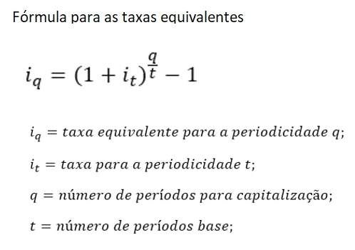 Como converter taxa de juros no Excel - Fórmula de taxas equivalentes