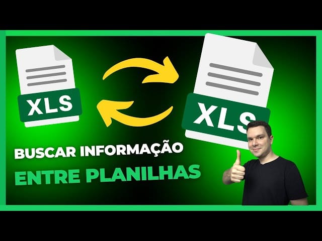 Como buscar informações entre planilhas