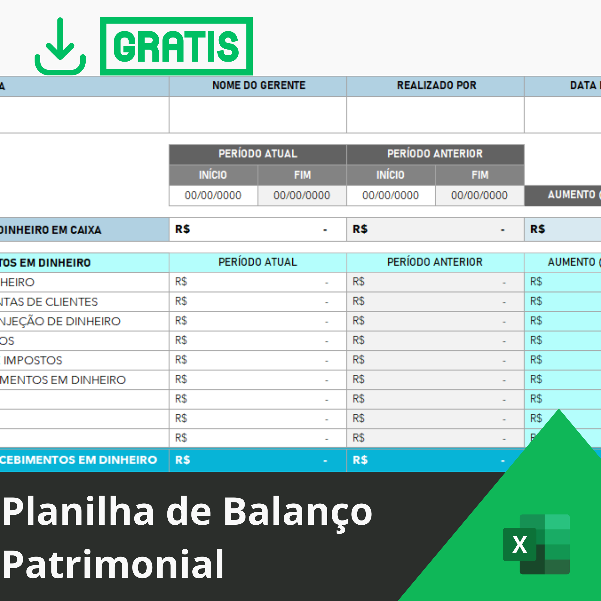 Planilha de Balanço Patrimonial - Smart Planilhas