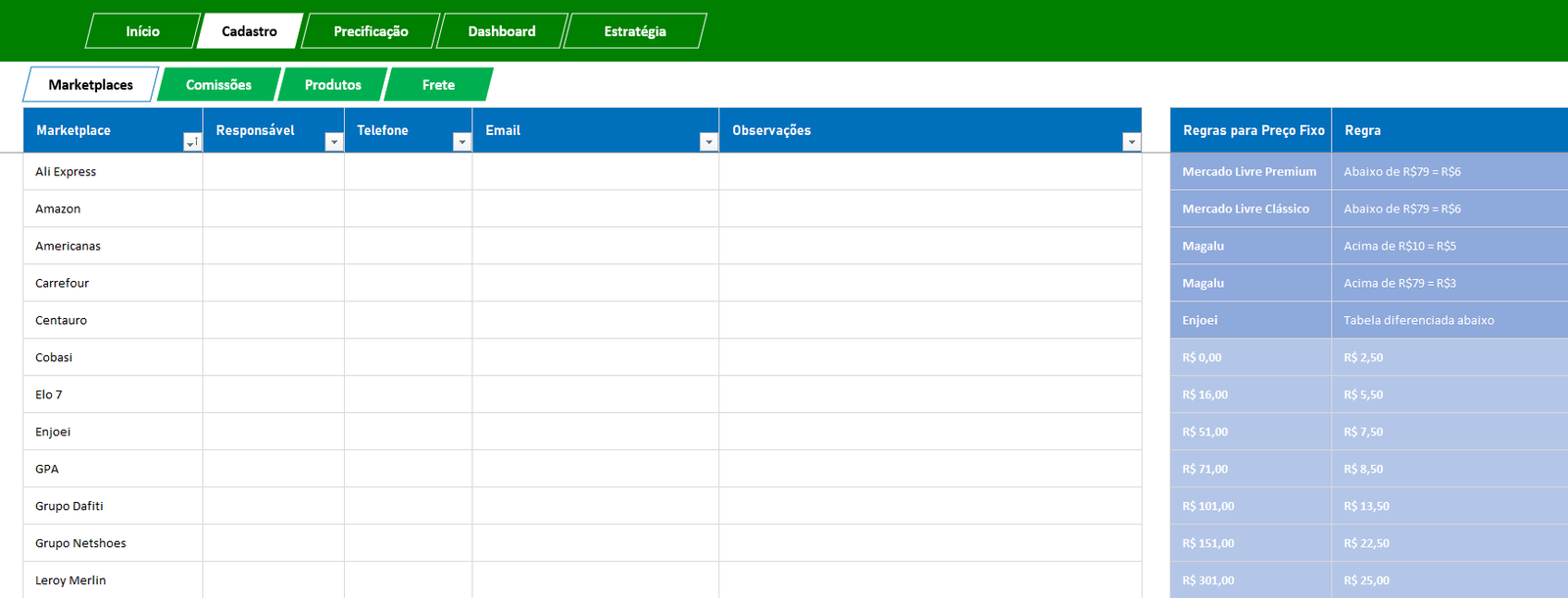 Planilha-de-Cálculo-de-Preços-para-Marketplace-Cadastro-Excel