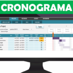 Planilha Controle de Projetos Cronograma