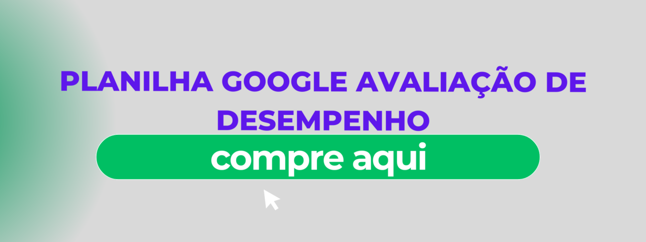 Análise de desempenho - Banner Planilha Google Avaliação de Desempenho