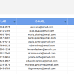 Planilha Controle de Igreja - Membros