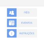 Planilha Controle de Igreja - Tela inicial