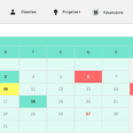 Planilha de Freelancer - Calendário