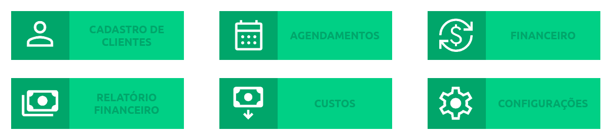 Planilha Google de Gestão para Pilates - Tela inicial