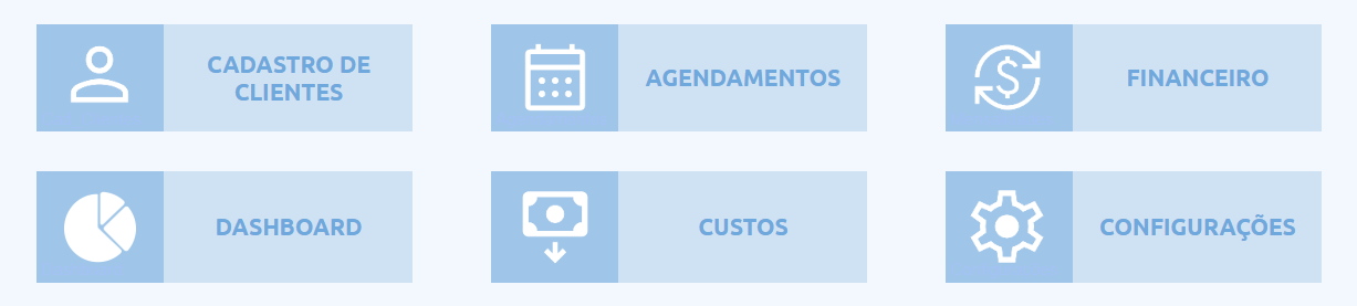 Planilha Google para Fonoaudiólogos - Tela inicial
