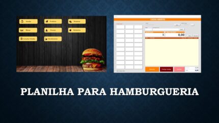 Planilha para Hamburgueria
