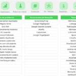 Planilha Controle de SEO - Configurações