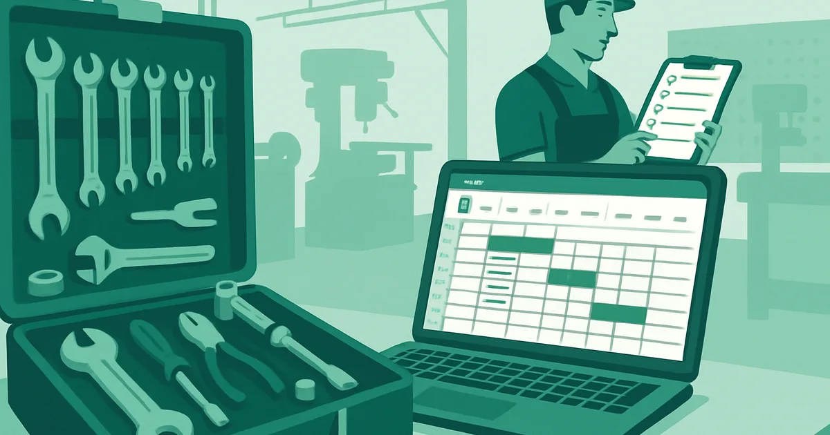 Controle Ferramentas na Indústria com Excel