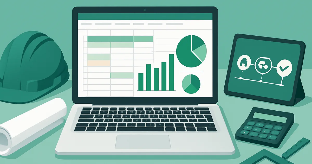 Controle os Gastos da Sua Obra com Excel Eficientemente