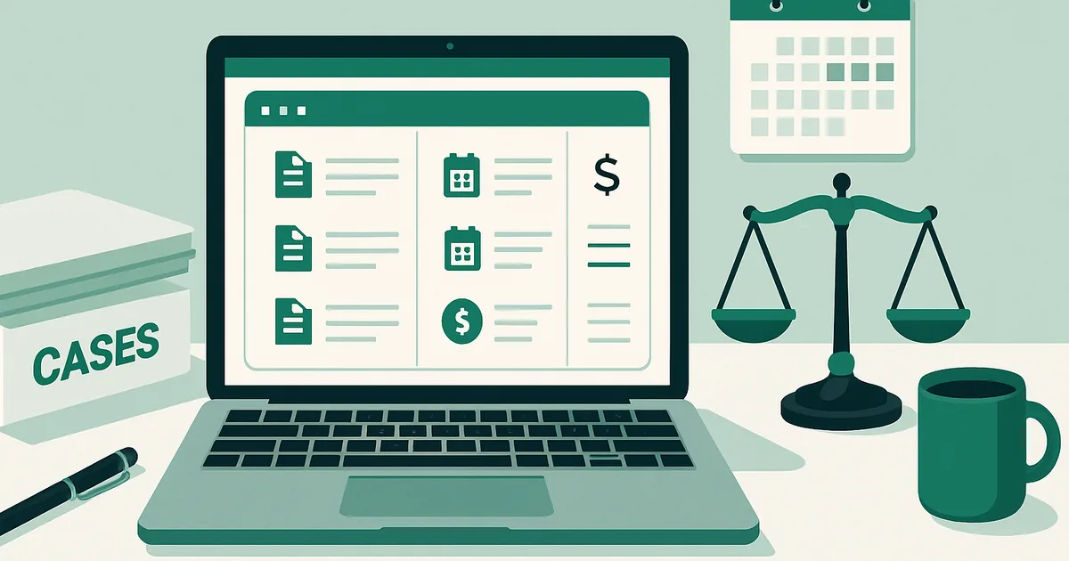 Planilha de Controle de Processos Judiciais para Advogados