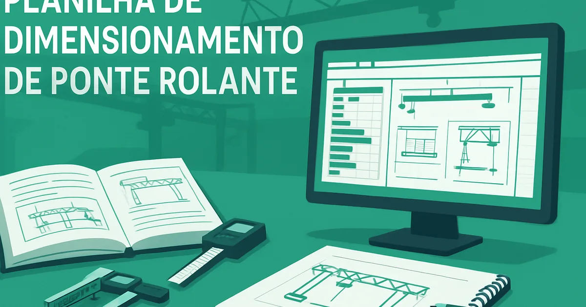 Planilha de Dimensionamento de Ponte Rolante: Guia Completo