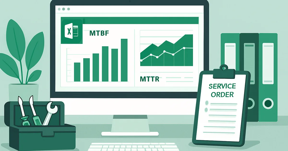 Entenda MTBF e MTTR com Planilhas Excel
