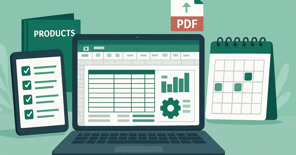 Como Criar uma Planilha de Pedido de Material no Excel